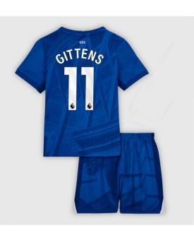 Billige Fotballdrakt Chelsea Jamie Gittens #11 Replika Hjemmedraktsett Barn 2025-26 Kortermet (med bukser)